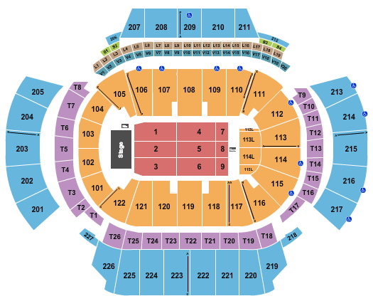 State Farm Arena Get Lifted Seating Chart